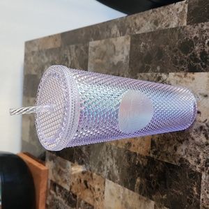 NEW Starbucks Multi Colored Iridescent Studded Tumbler - Unicorn - RARE!!